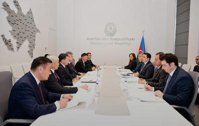 Mədəniyyət Nazirliyində Qırğızıstan nümayəndə heyəti ilə görüş olub