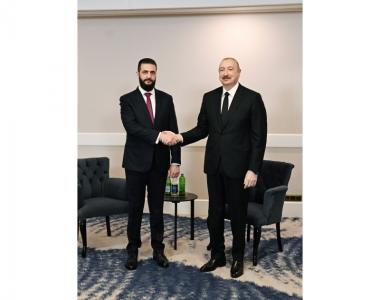 İlham Əliyev Əhməd Əl Şaraanı Azərbaycana səfərə dəvət edib